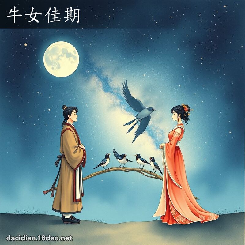 牛女佳期 - 國語大辭典配圖