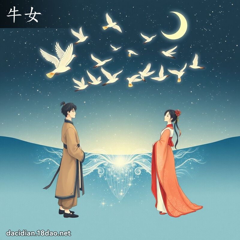 牛女 - 国语大辞典配图