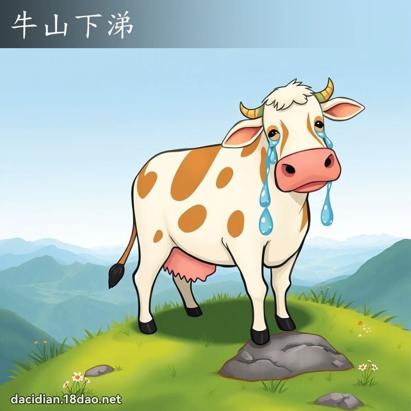 牛山下涕 - 國語大辭典配圖