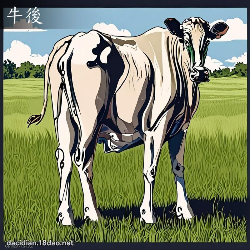 牛後 - 國語大辭典配圖