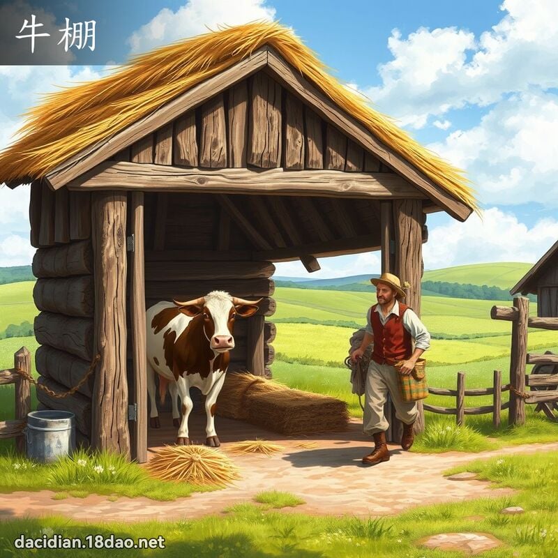 牛棚 - 国语大辞典配图