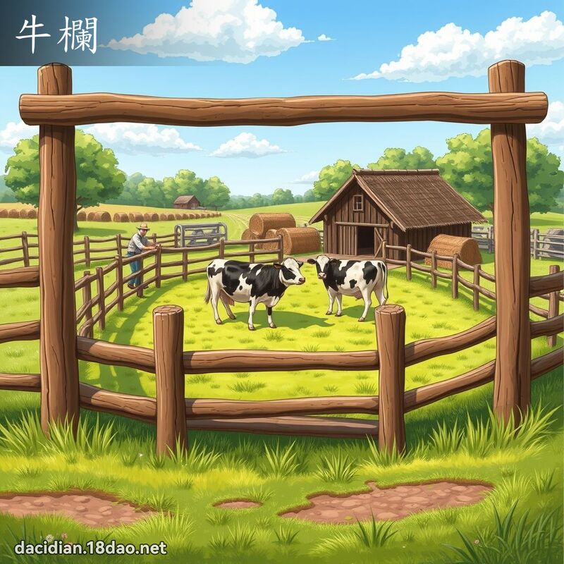 牛欄 - 國語大辭典配圖