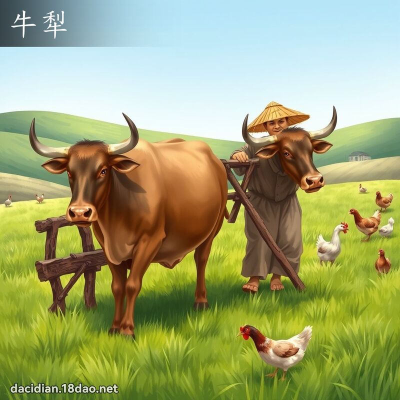 牛犁 - 国语大辞典配图