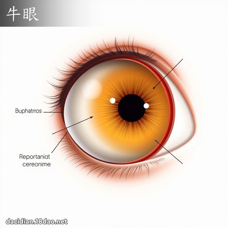 牛眼 - 國語大辭典配圖