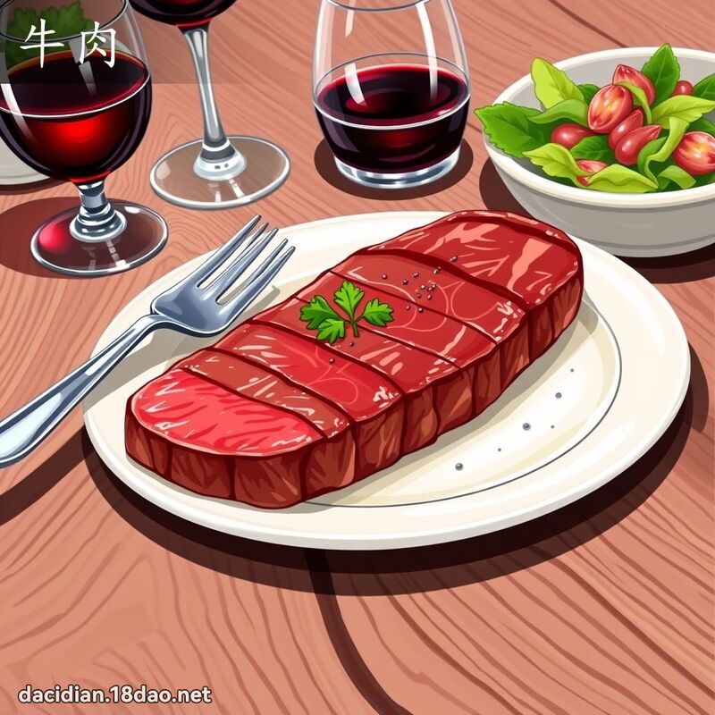 牛肉 - 国语大辞典配图