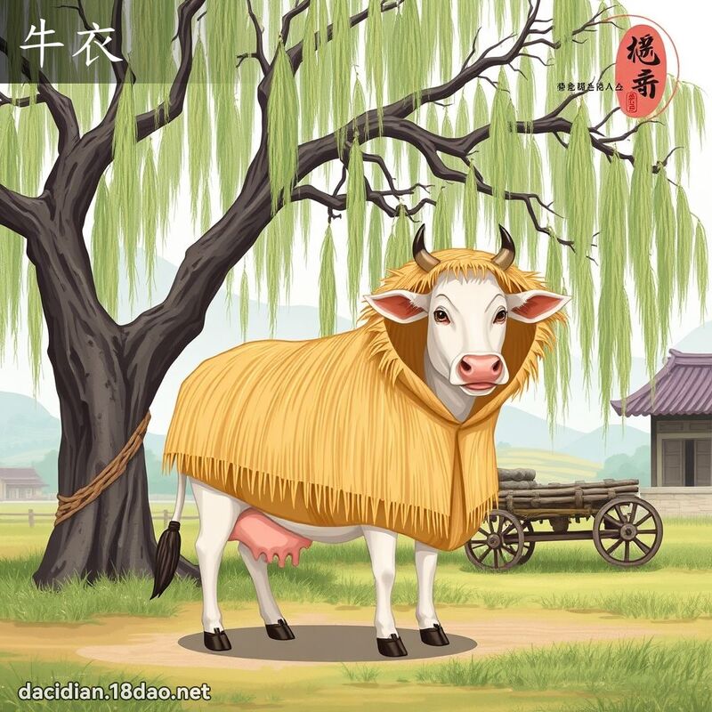 牛衣 - 國語大辭典配圖