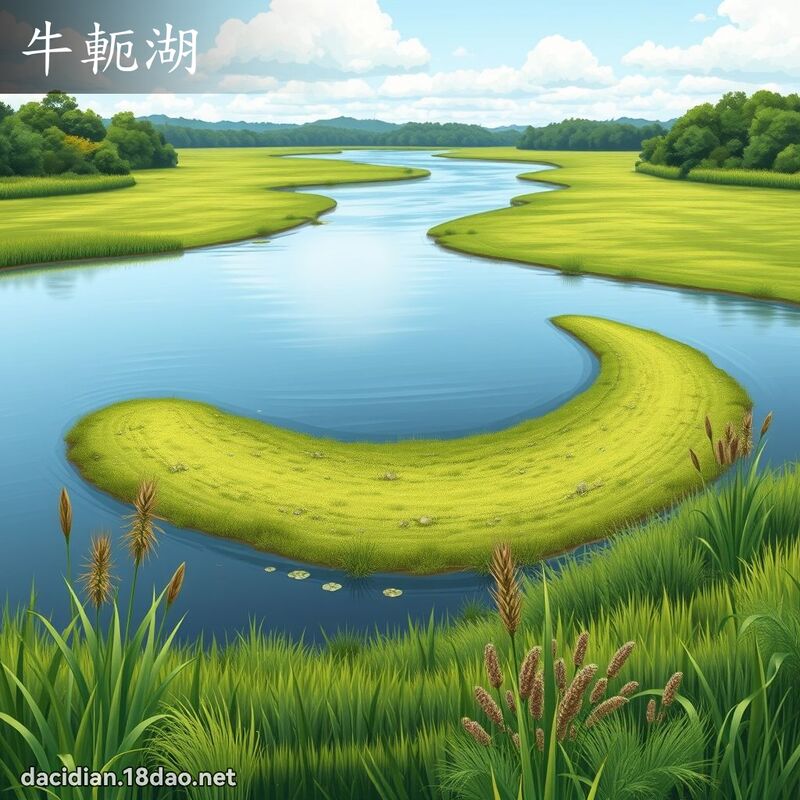牛軛湖 - 國語大辭典配圖