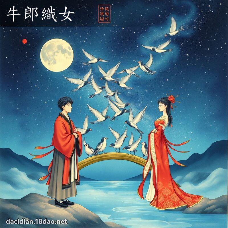 牛郎织女 - 国语大辞典配图