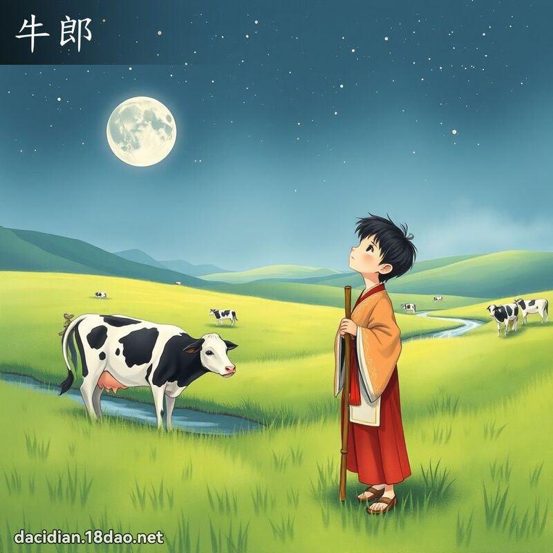 牛郎 - 國語大辭典配圖