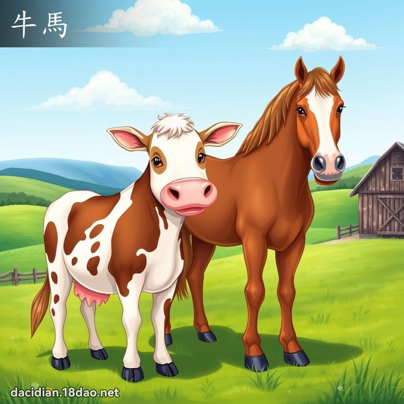 牛马 - 国语大辞典配图