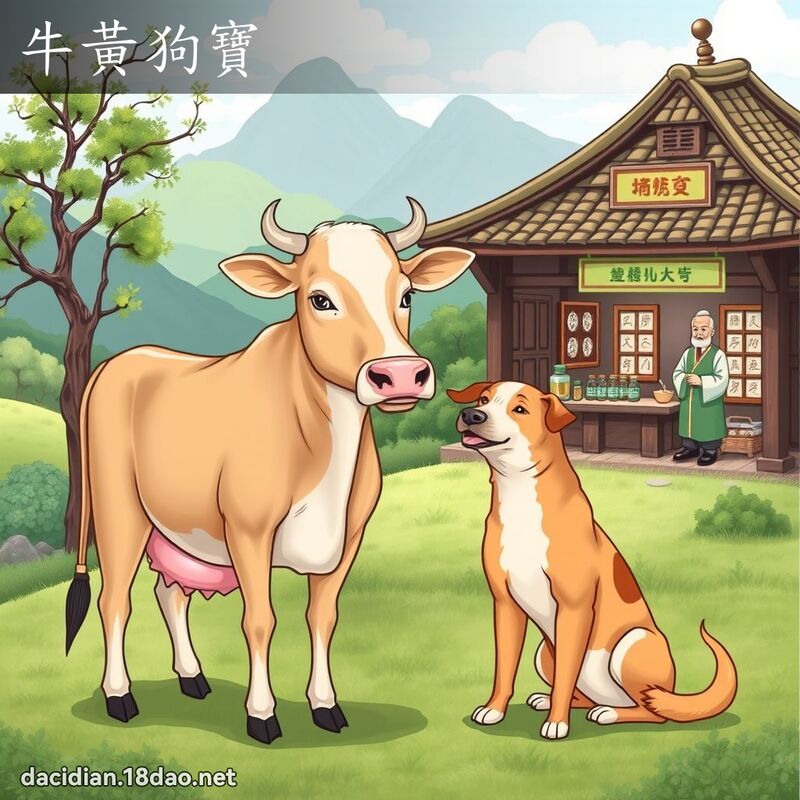 牛黃狗寶 - 國語大辭典配圖