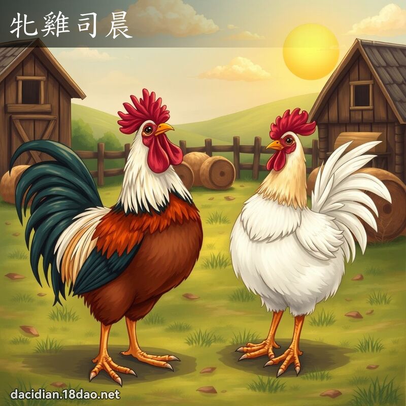 牝雞司晨 - 國語大辭典配圖