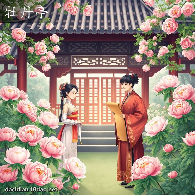 牡丹亭 - 国语大辞典配图