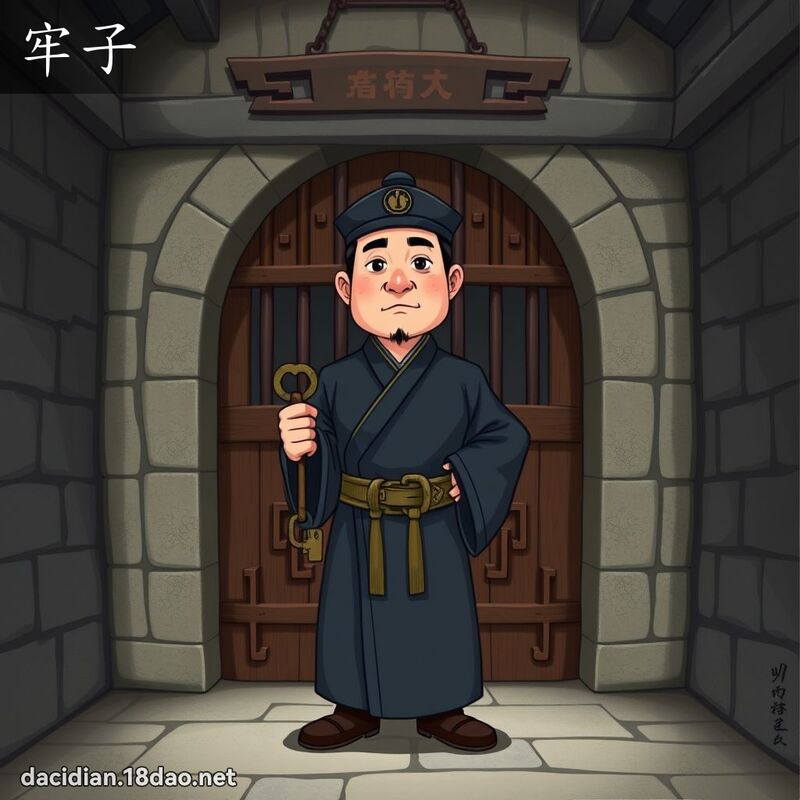 牢子 - 国语大辞典配图