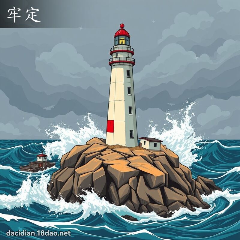 牢定 - 国语大辞典配图