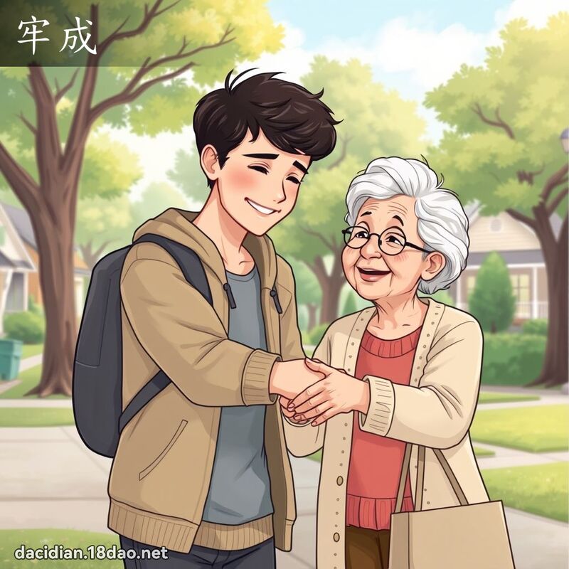 牢成 - 國語大辭典配圖