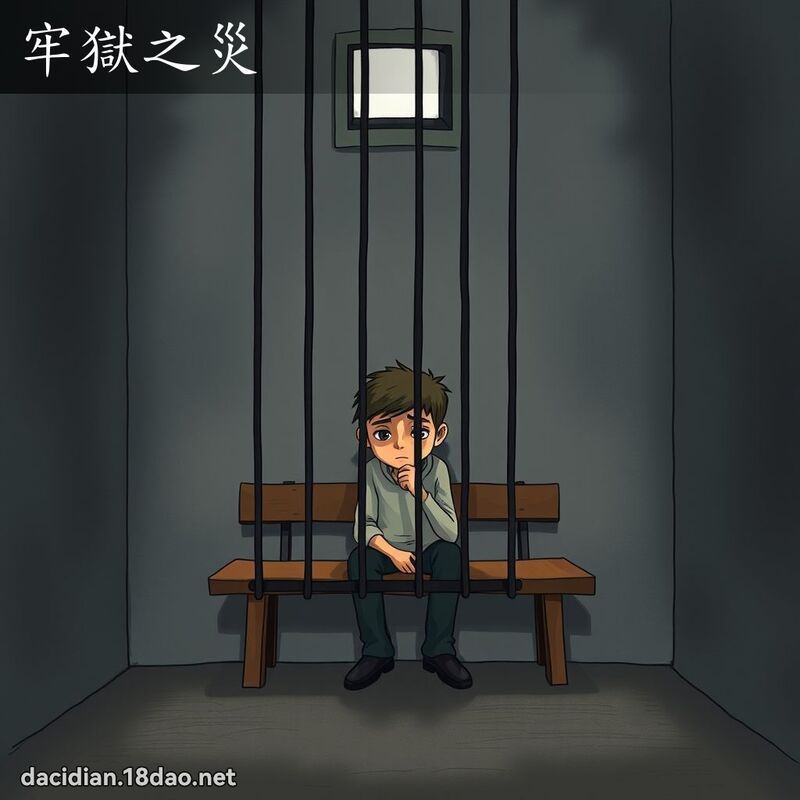 牢狱之灾 - 国语大辞典配图