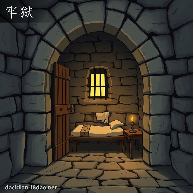 牢獄 - 國語大辭典配圖