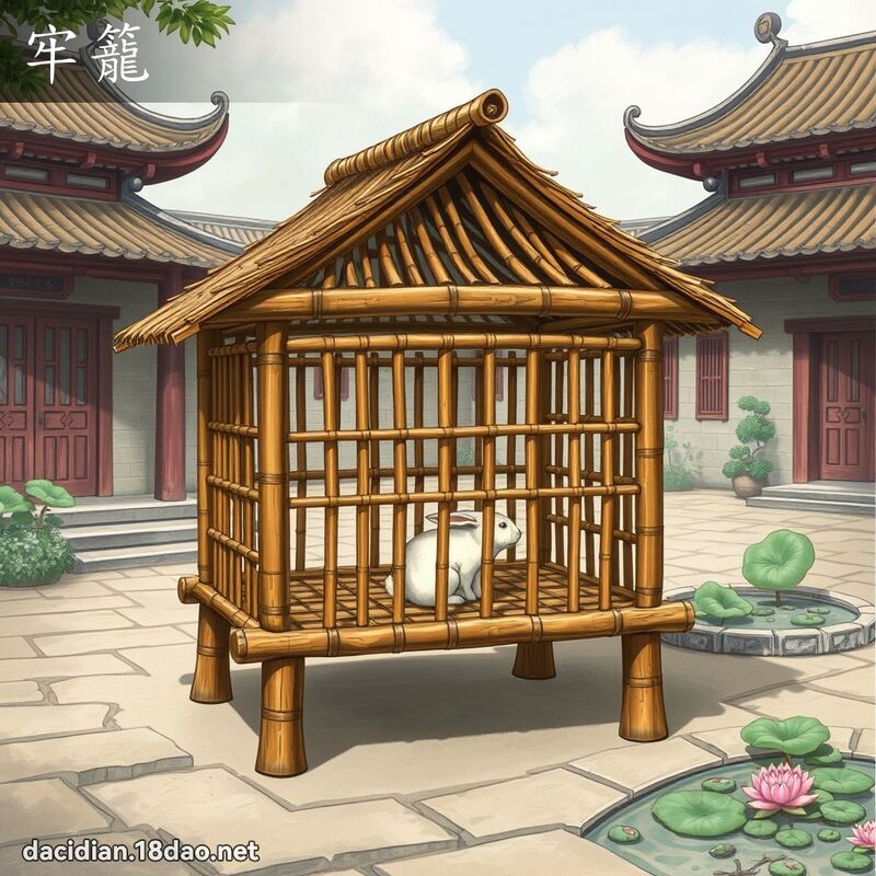 牢笼 - 国语大辞典配图
