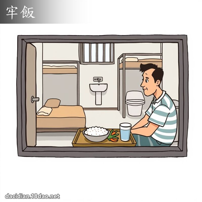 牢饭 - 国语大辞典配图