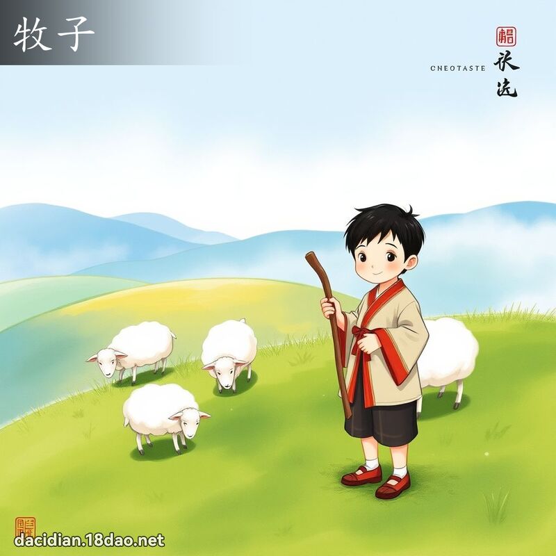 牧子 - 国语大辞典配图