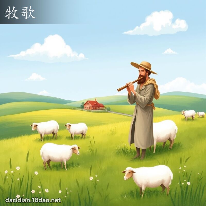 牧歌 - 国语大辞典配图