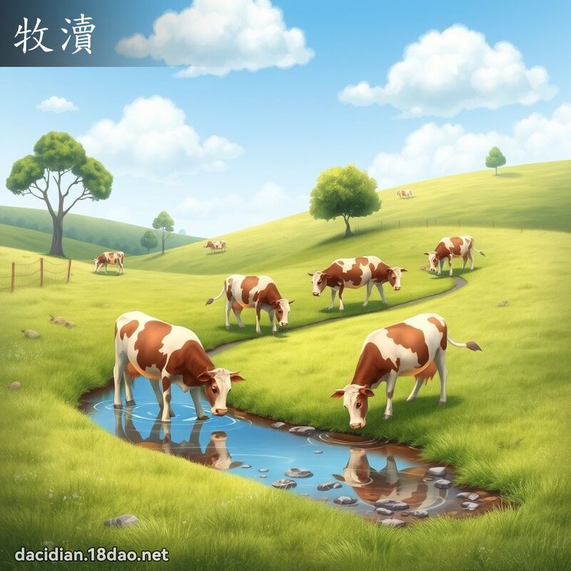 牧瀆 - 国语大辞典配图
