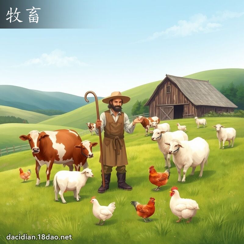 牧畜 - 国语大辞典配图