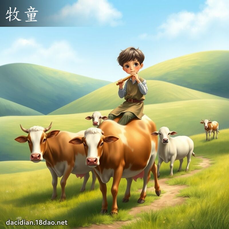 牧童 - 国语大辞典配图