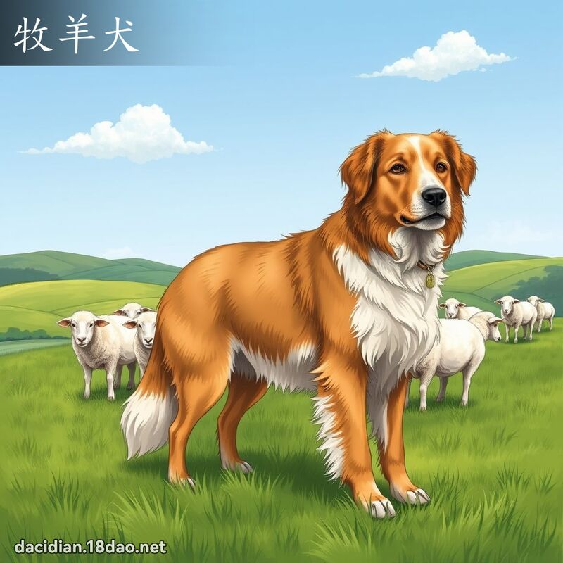 牧羊犬 - 國語大辭典配圖