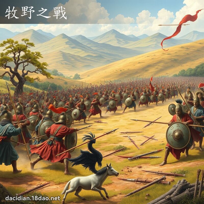 牧野之戰 - 國語大辭典配圖