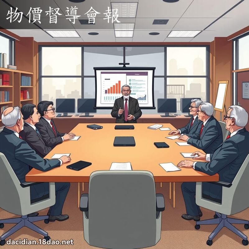 物价督导会报 - 国语大辞典配图