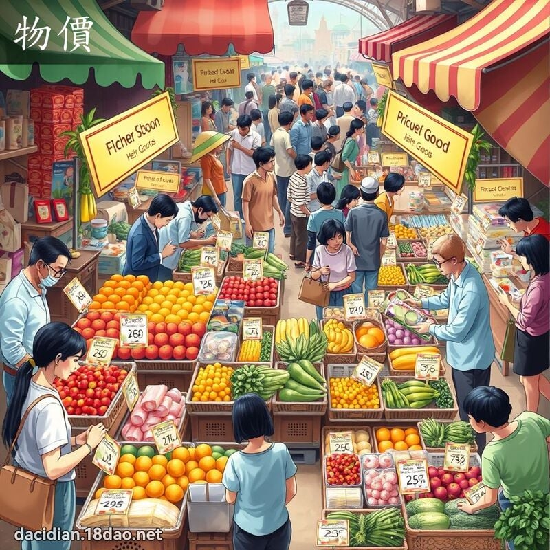 物價 - 國語大辭典配圖