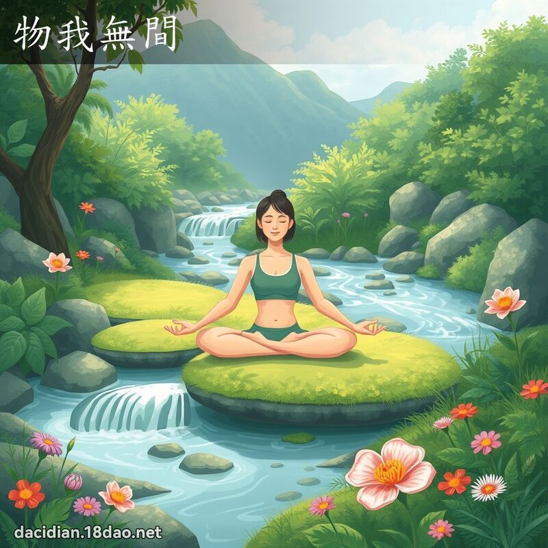 物我无间 - 国语大辞典配图