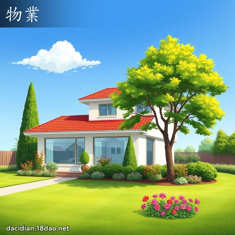物業 - 國語大辭典配圖