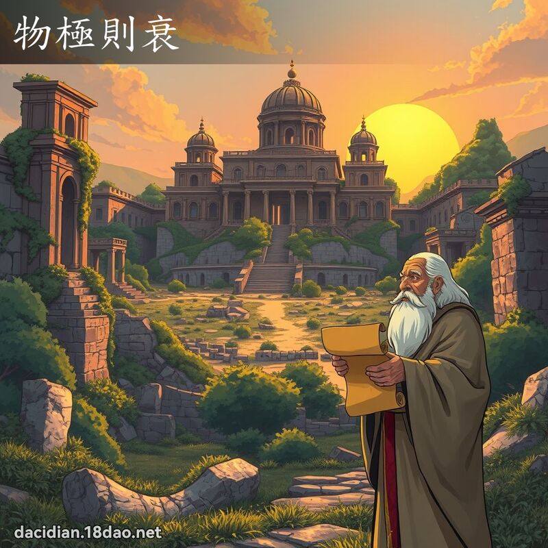 物極則衰 - 國語大辭典配圖