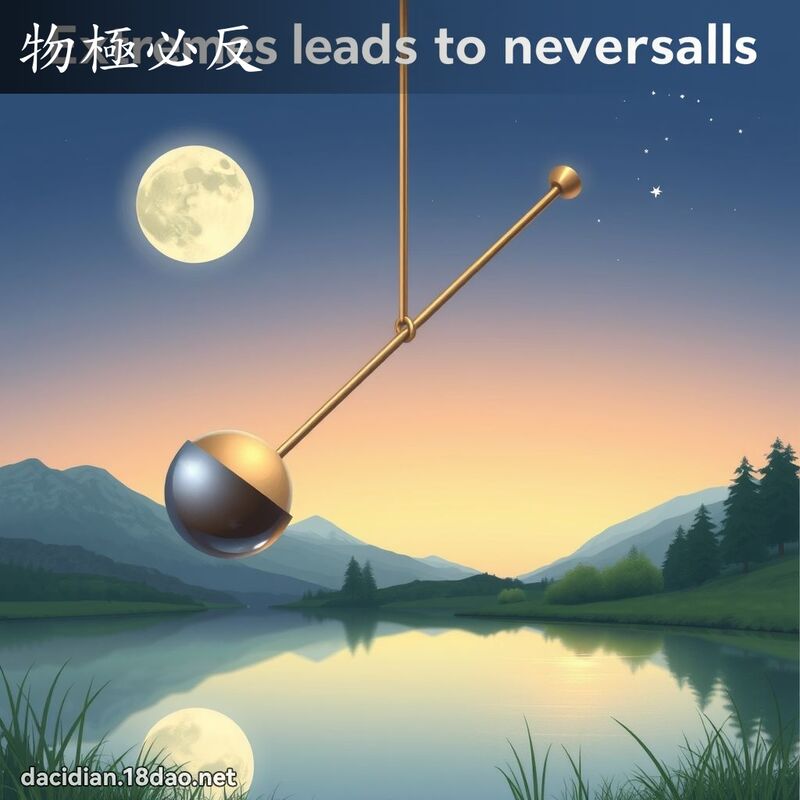 物極必反 - 國語大辭典配圖
