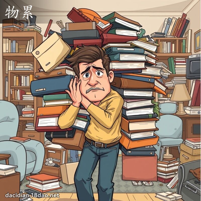 物累 - 國語大辭典配圖