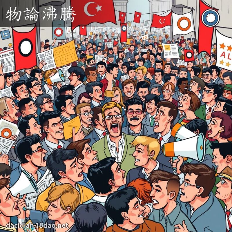 物論沸騰 - 國語大辭典配圖