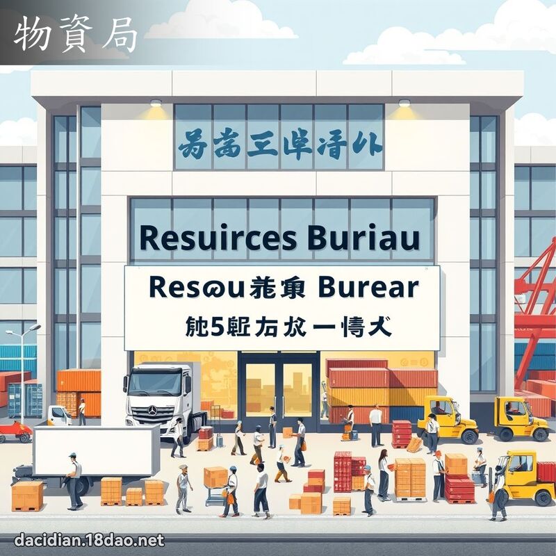 物资局 - 国语大辞典配图