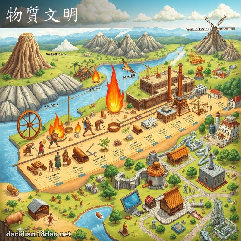 物质文明 - 国语大辞典配图