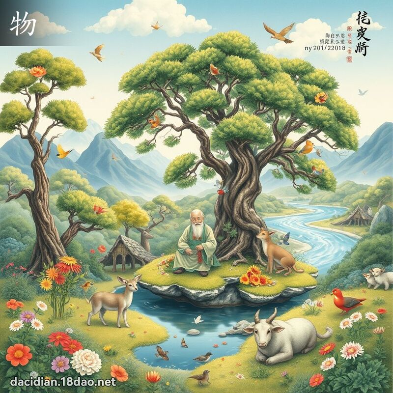 物 - 國語大辭典配圖