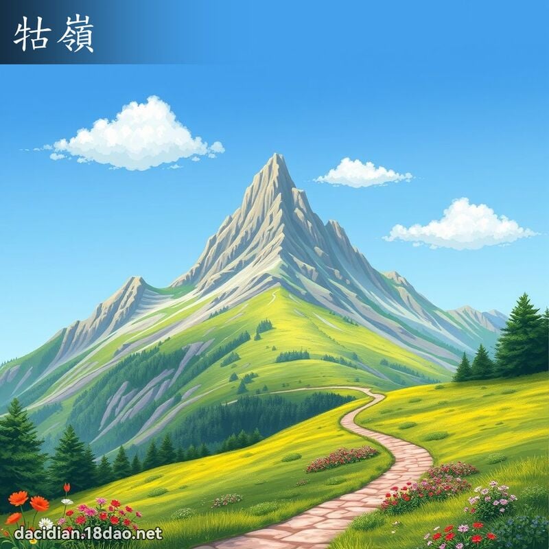牯嶺 - 國語大辭典配圖