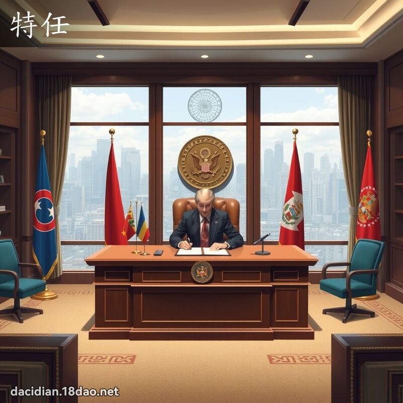 特任 - 國語大辭典配圖