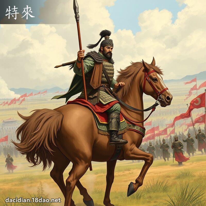 特來 - 國語大辭典配圖