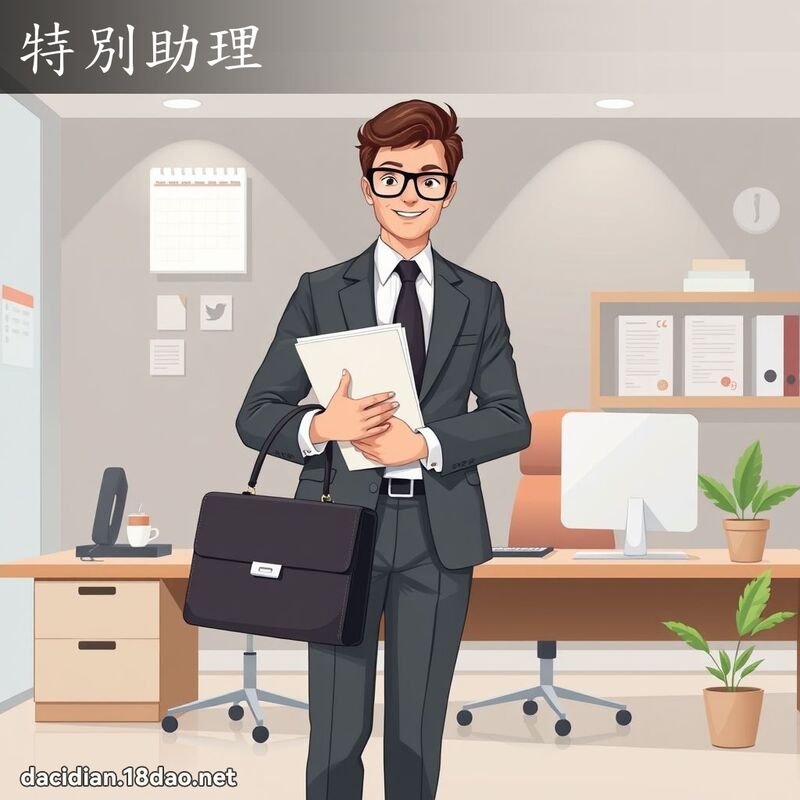 特別助理 - 国语大辞典配图
