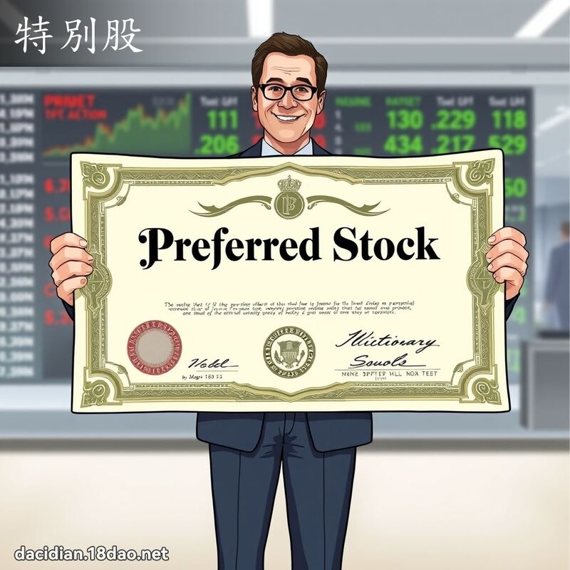 特別股 - 國語大辭典配圖