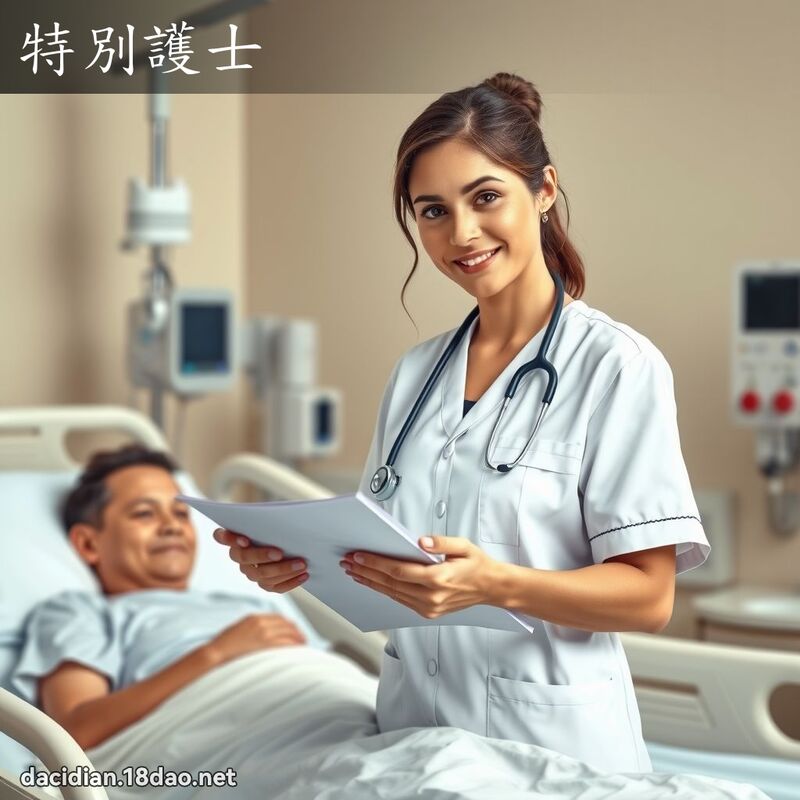 特別护士 - 国语大辞典配图