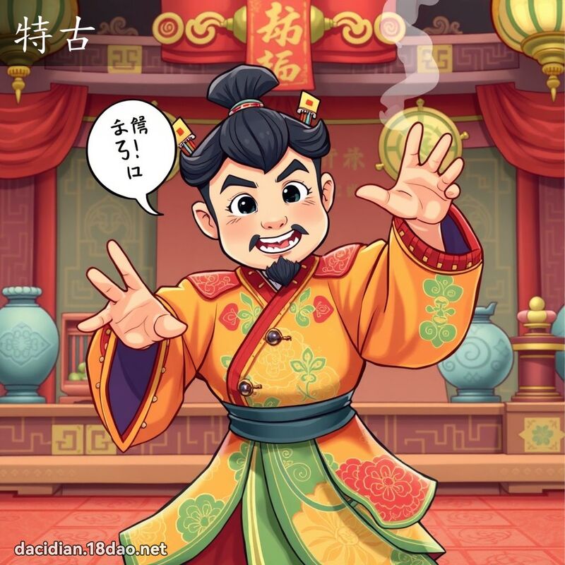 特古 - 国语大辞典配图