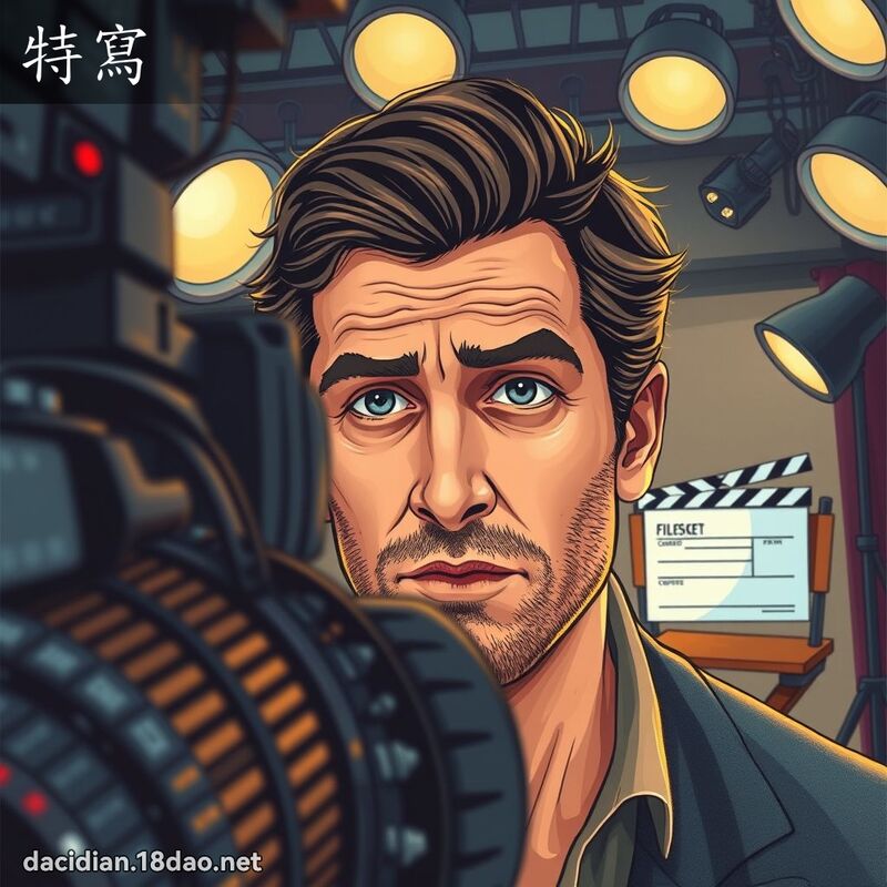 特寫 - 國語大辭典配圖